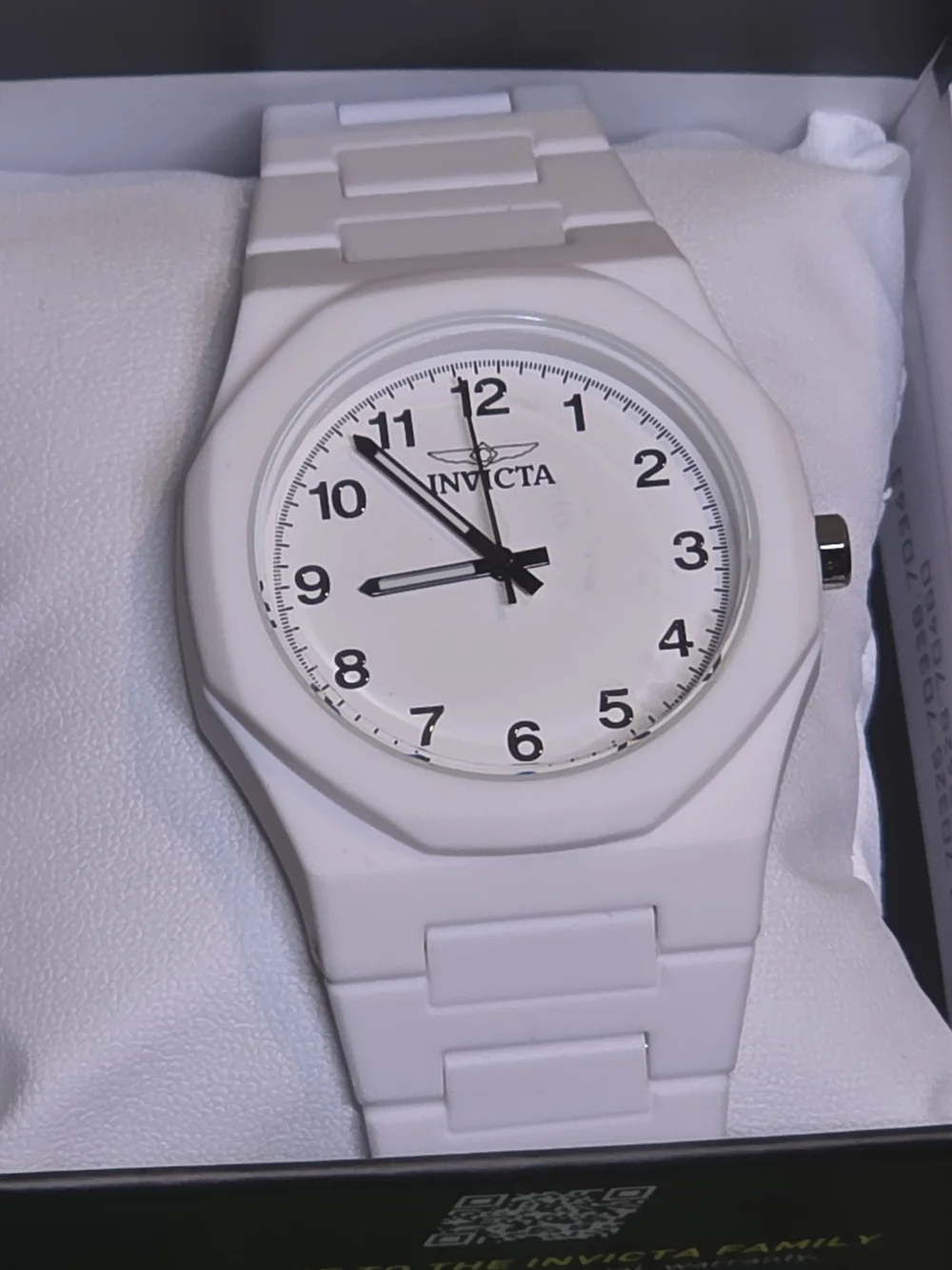 Invicta Celestial Sintix Unisex Watch - 40mm, White